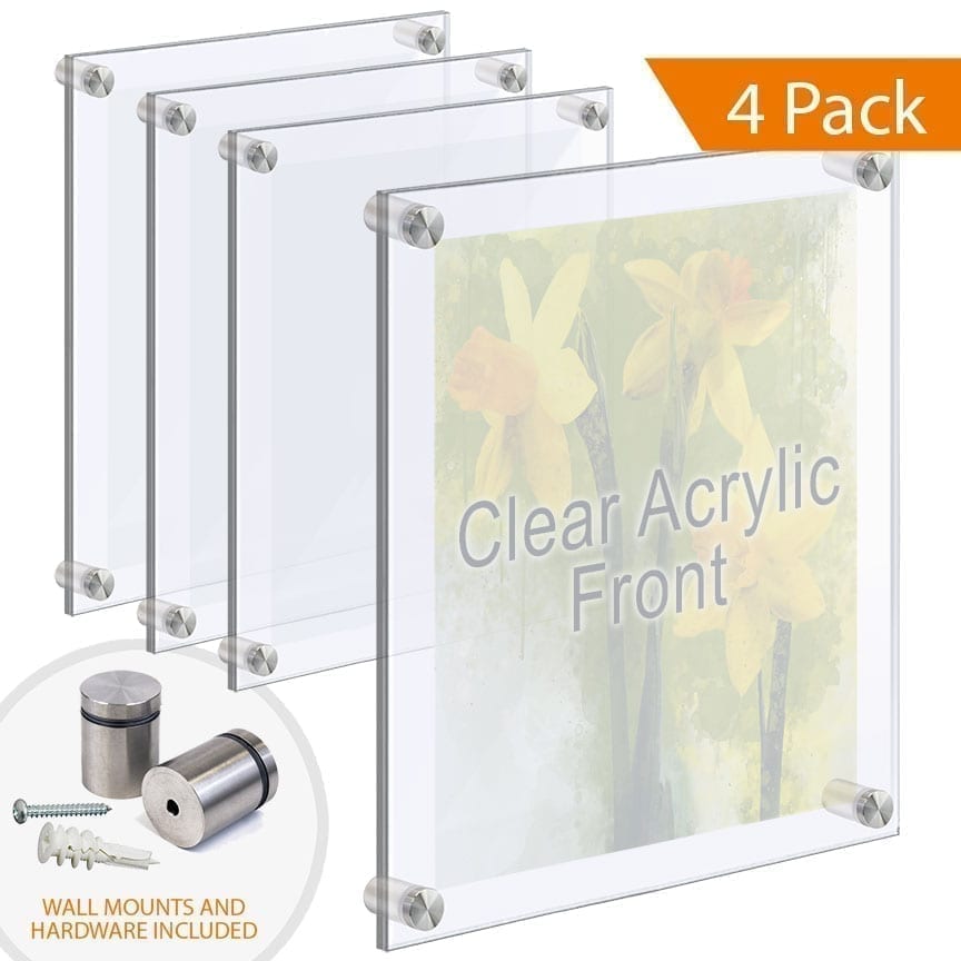 Economy Clear Acrylic Large Poster Frames